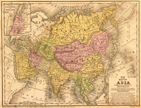 Unmarked Map Of Asia Antique Maps Of Asia Georgia Counties Map Twin