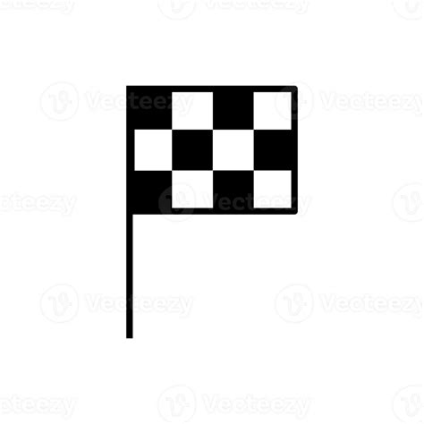 Icono De La Bandera De Carreras 26979718 PNG