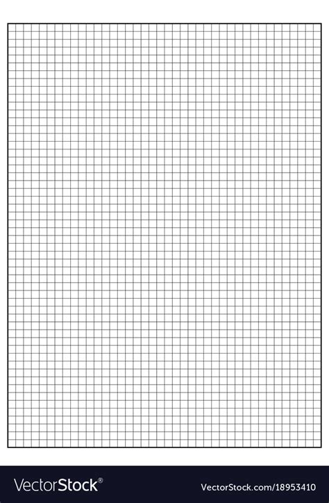 Engineering Graph Paper Printable Graph Paper Vector Image