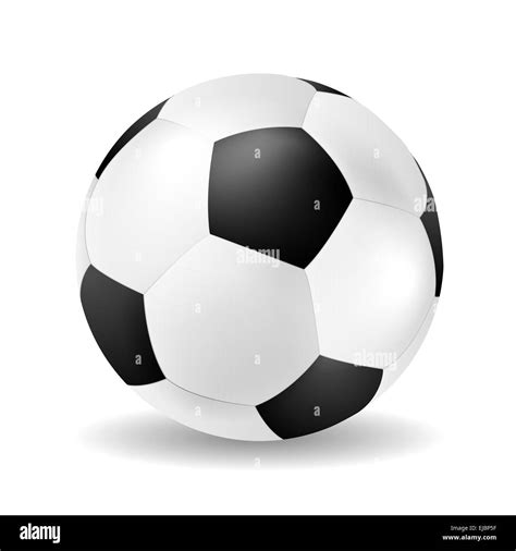 Isolated Soccer Ball Closeup Stock Photo Alamy