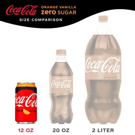 Coca Cola® Orange Vanilla Zero Sugar Soda Cans 12 Pk 12 Fl Oz Kroger