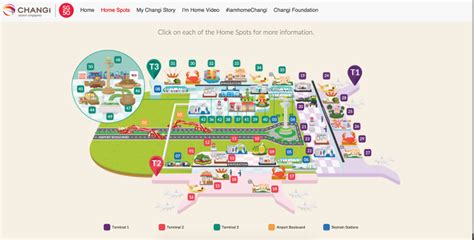 Map Of Changi Airport Singapore