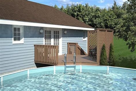 See the best & latest free standing pool deck codes on iscoupon.com. Plan No.184119 - Attach this deck to your house as shown ...