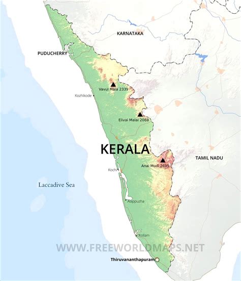 Kerala Maps