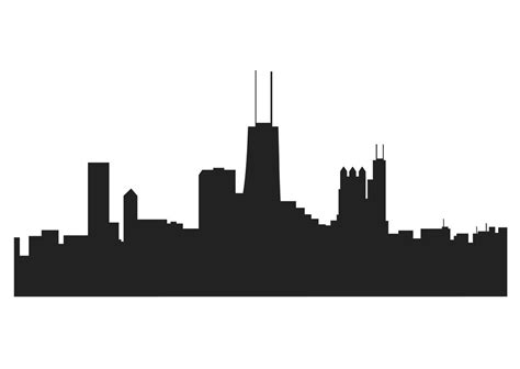 Chicago Skyline Clipart Clipart Best