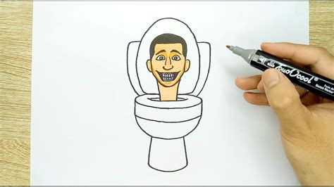 How To Draw Skibidi Toilet Gman Very Easy C Ch V Qu I V T B N C U