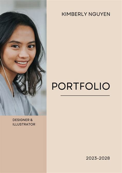 Free Portfolio Cover Page Templates To Use And Print Canva