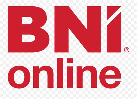 Bni Business Network International Networking Bni Online New Logo Png