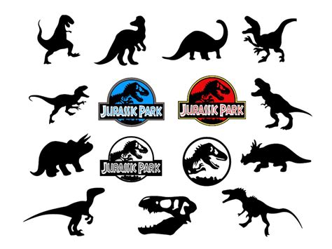 Jurassic Park Svg Jurassic World Svg Cricut Jurassic Park Etsy