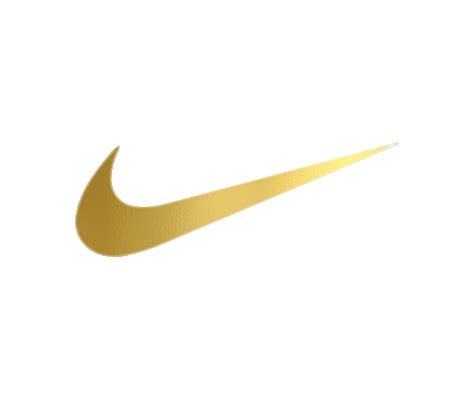 Nike Logo Dourada Png Nike Signs Nike Gold Nike Symbol