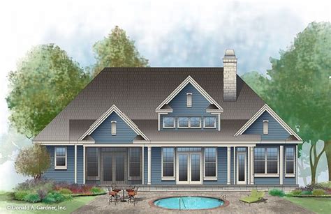 Single story house plans with farmhouse flair blog builderhouseplans com. 11 Beautiful Rustic House Plans with Vaulted Ceilings # ...