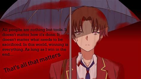 Ayanokouji Kiyotaka Classroom Of The Elite Quotes Anime Wallpaper Hd