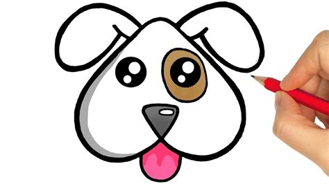 CÓMO DIBUJAR UN PERRO KAWAII FACIL PASO A PASO YouTube