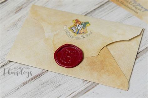 Free Printable Customizable Hogwarts Letter And Envelope Harry