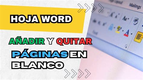 🤓 Como Insertar Una Hoja O Pagina En Blanco En Word Microsoft Word