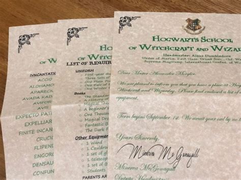 How To Get A Harry Potter Hogwarts Acceptance Letter Families Magazine