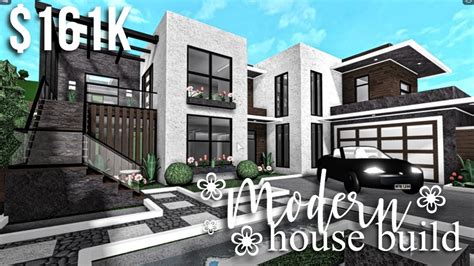 How To Build A Modern House In Bloxburg 100k Gamepasses In This Video