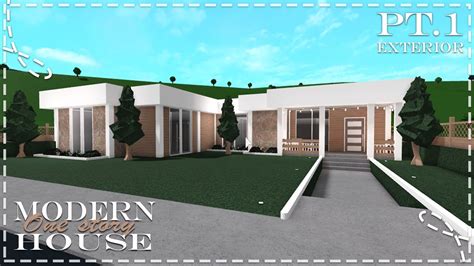 Modern One Story House Bloxburg Layout Revolutionhop