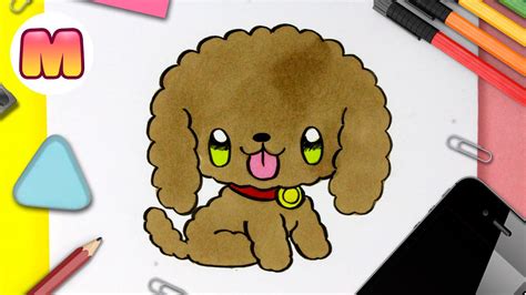 Cómo dibujar un PERRO KAWAII paso a paso Tu puedes dibujar un perrito