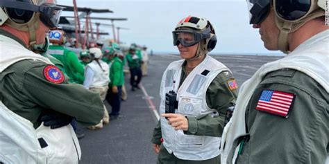 Us Navys First Woman Aircraft Carrier Commander Leadership Is Hard