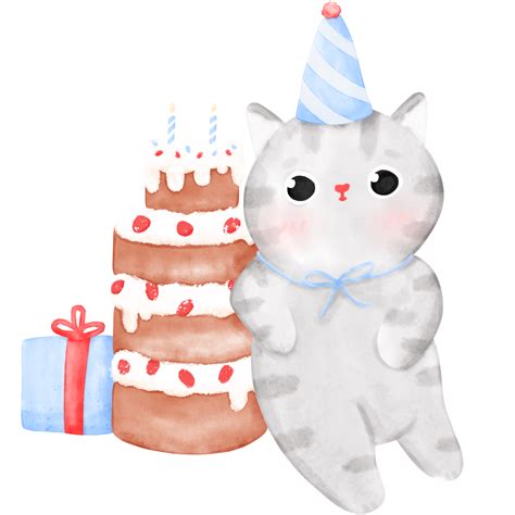 Funny Happy Birthday Cat