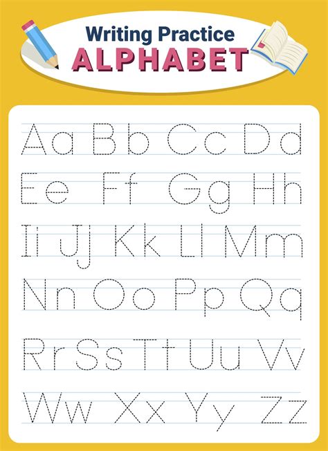 Printable Alphabet Tracing Worksheets