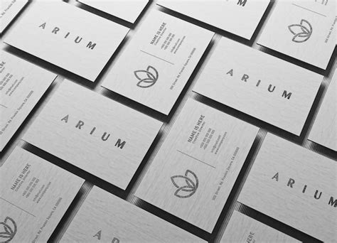 Premium Psd Modern And Luxury Business Card Mockup