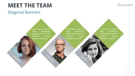 Meet The Team Templates For Powerpoint