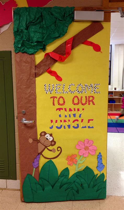 Jungle Theme Door Jungle Theme Classroom Safari Theme Classroom