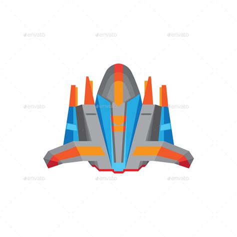 Download Hd Vector Space Spaceship Spaceship Sprite Png Transparent