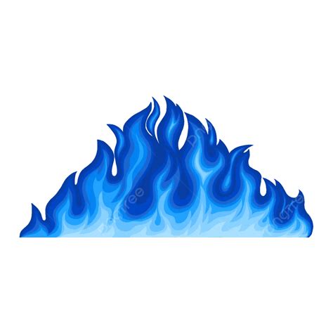 Blue Burning Flame Fire Vector Firelight Fire Flame Clipart Flame