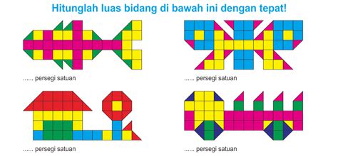 Soal Pengayaan Menghitung Luas Bidang Tema Kelas Sd Subtema