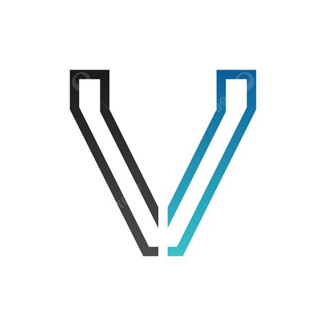 Gambar Vektor Desain Logo Huruf V V V Logo Huruf V Png Dan Vektor