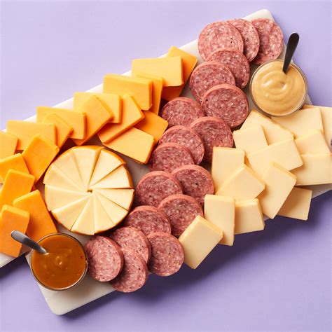 sunny summer sausage and cheese t box 54 99 hickory farms