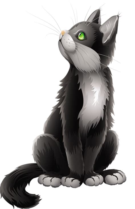 Black Cat Kitten Cartoon Clip Art Cartoon Black Cat Clipart Png