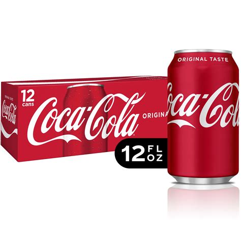 Coca Cola Soda Soft Drink 12 Fl Oz 12 Pack