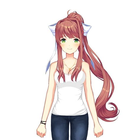 Monika Casual Sprites Ddlc