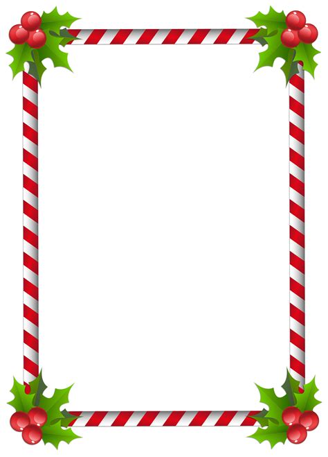 Printable Christmas Border Customize And Print