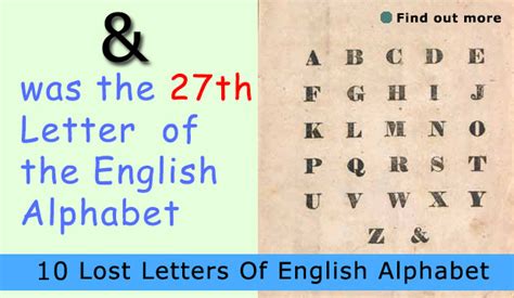 Julie Abelsen Alphabet 27th Letter Known As An “ampersand” This