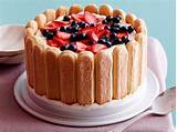 Lady finger cakes hail from france where they're called a charlotte cake and prized for ease of preparation. Berries and Cream Ladyfinger Icebox Cake Recipe | Cooking ...