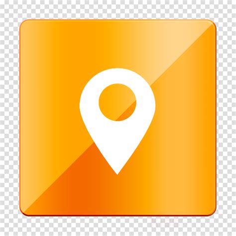 Location Clipart Orange Location Orange Transparent Free For Download