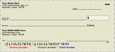 This number identifies the checking account that's associated with the check. Direct deposit to your personal bank account is a ...