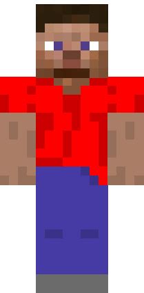 Steve tekkit version posted by jekoro use the steve skin whit som remade clothes! Red Steve Skin | Minecraft Skins