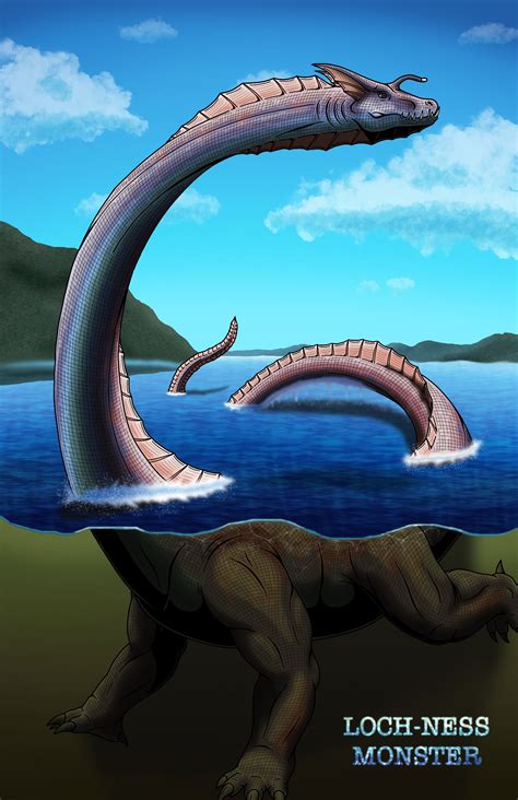 Loch Ness Monster Redesign By Christiancahalan On Deviantart