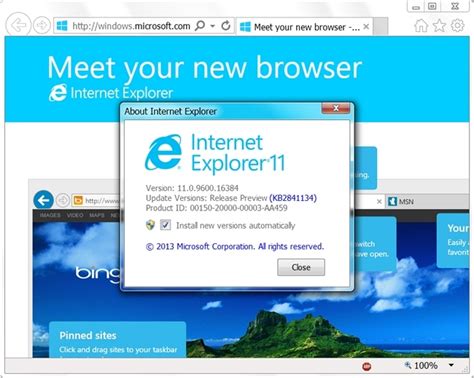 Internet Explorer 11 Release Preview For Windows 7 Now Available To