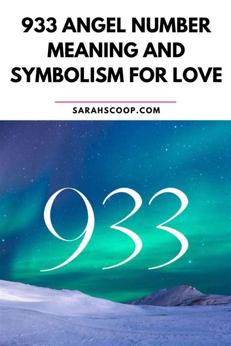 933 Angel Number Meaning And Symbolism For Love Sarah Scoop