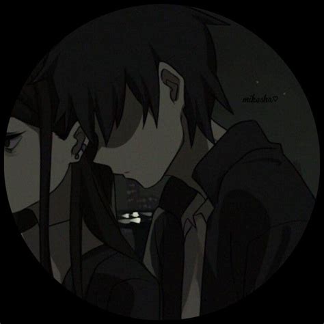 Matching Pfp Anime Black Dark Aesthetic Anime Matching Pfp Anime