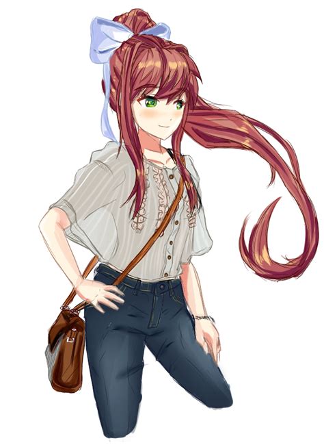 20 Best Casual Monika Images On Pholder Ddlc Mods Just Monika And