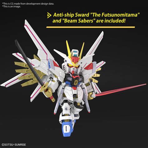 Sd Gundam Cross Silhouette Mighty Strike Freedom Gundam｜the Official