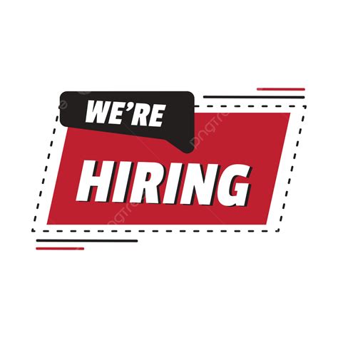 We Are Hiring Png Transparent We Are Hiring Png Vector Design We Re